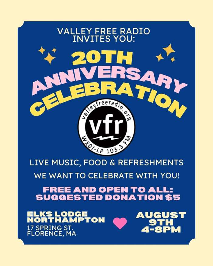 Valley Free Radio 20th anniversary