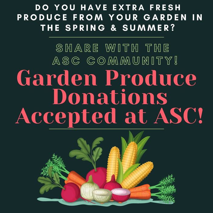 garden produce donations Amherst