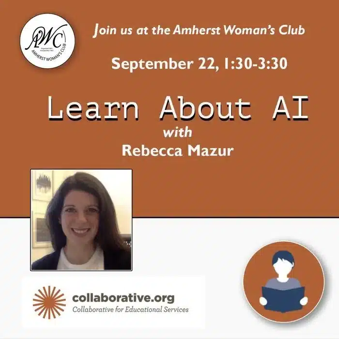 AI literacy program in Amherst