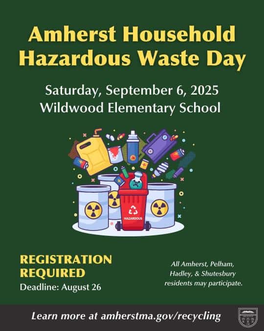 Amherst Hazardous Waste Day 2025