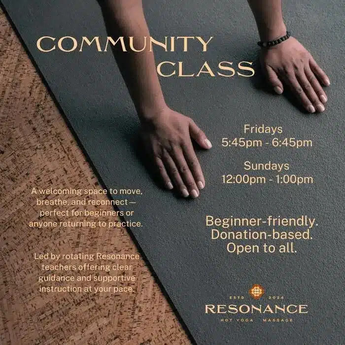 community yoga in Amherst