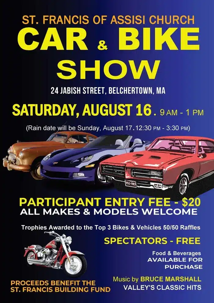 car bike show in Belchertown