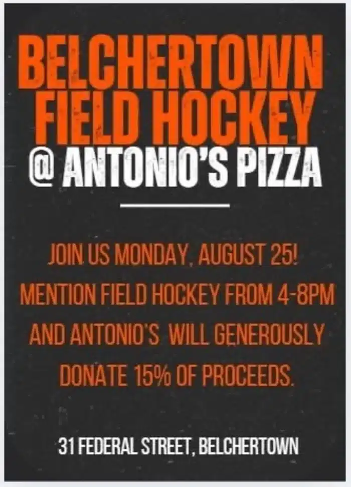 Belchertown field hockey fundraiser