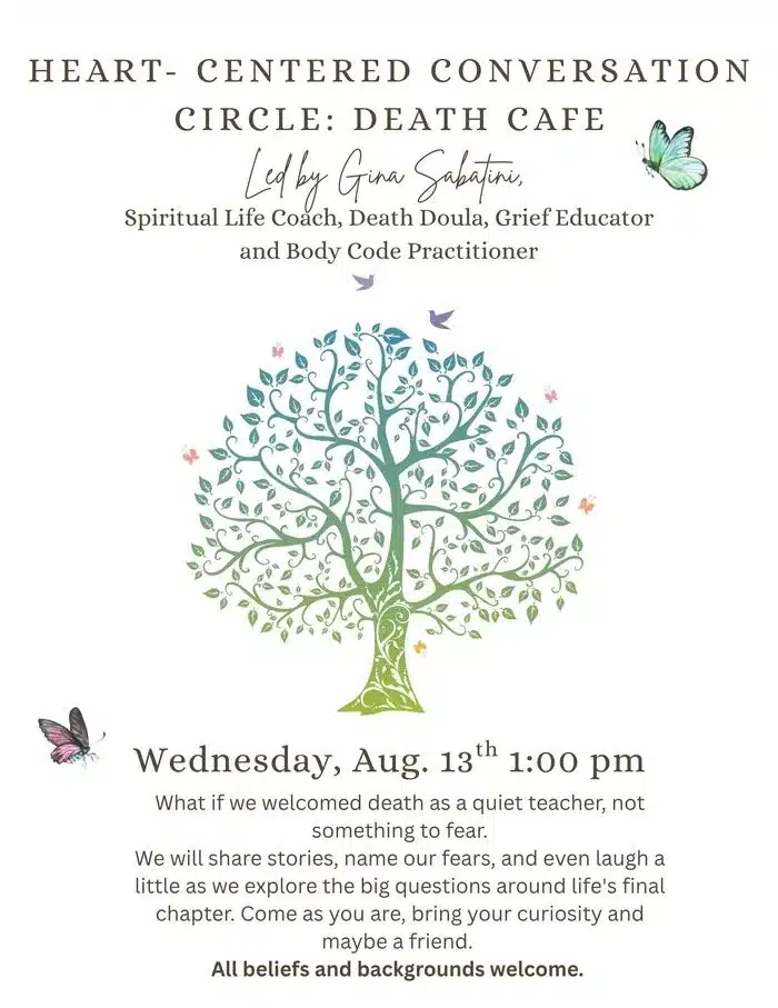 Death Café in South Hadley