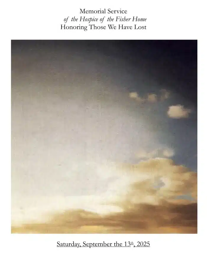 Fisher Home memorial service