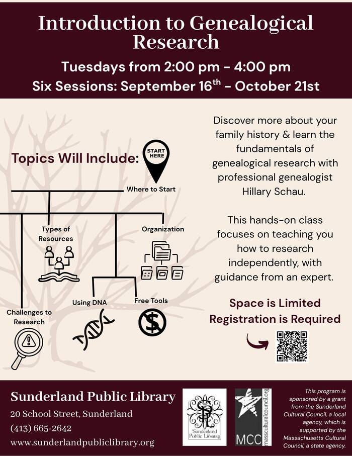 Genealogy class in Sunderland