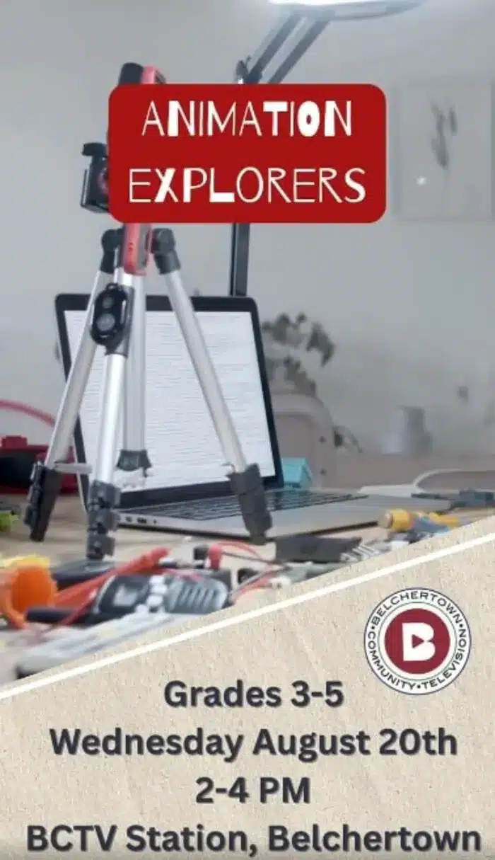 Kids animation class in Belchertown