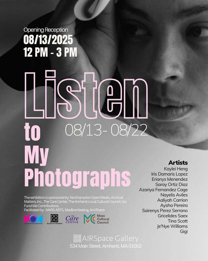 Listen to My Photographs exhibition
