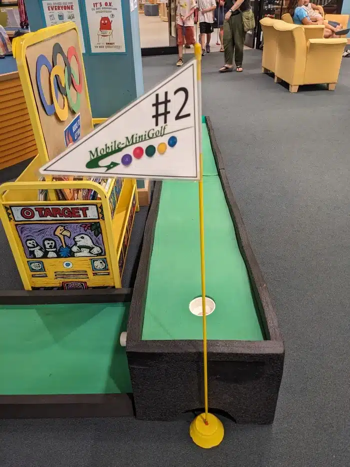 South Hadley library mini-golf