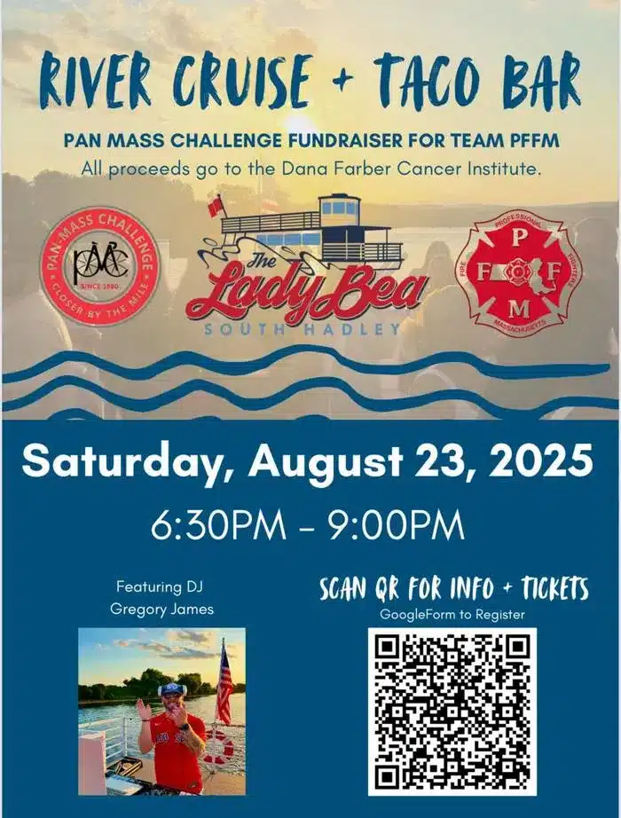 river cruise fundraiser in South Hadley