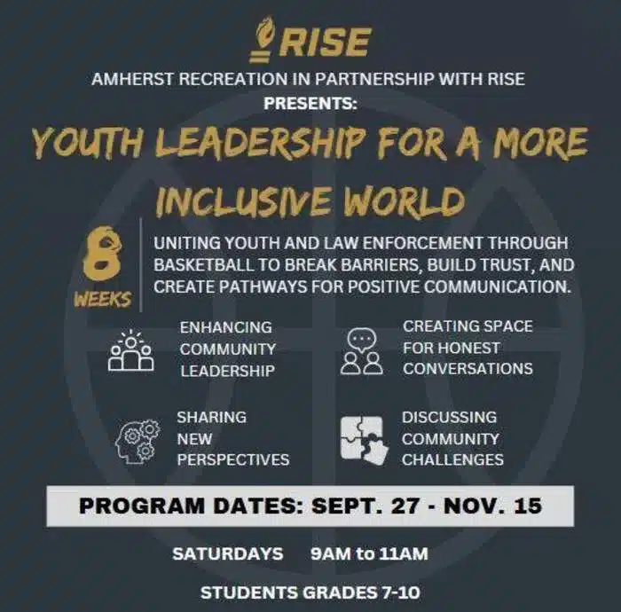 youth leadership program in Amherst