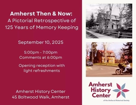 Amherst History Center exhibit 2025