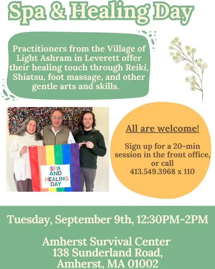 free healing services in Amherst