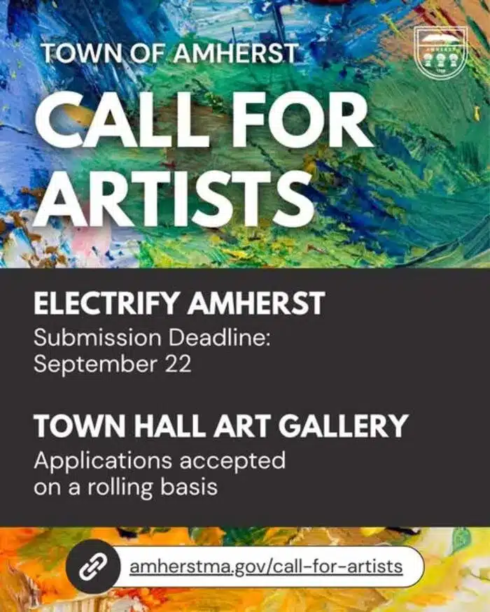 Amherst public art call for artists