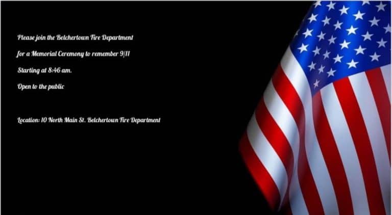 Belchertown 9/11 Memorial Ceremony 2025