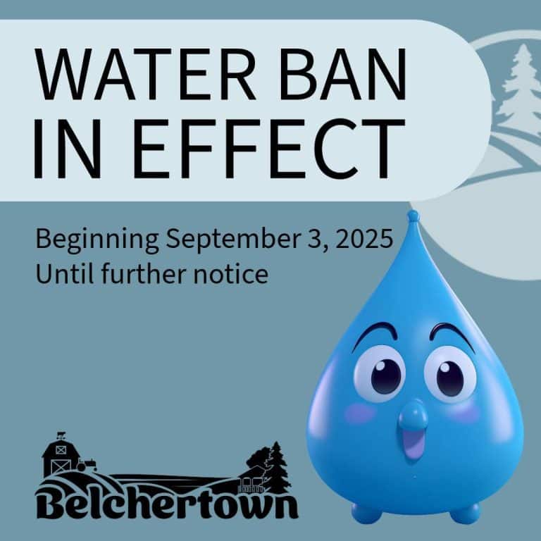 Belchertown water ban 2025