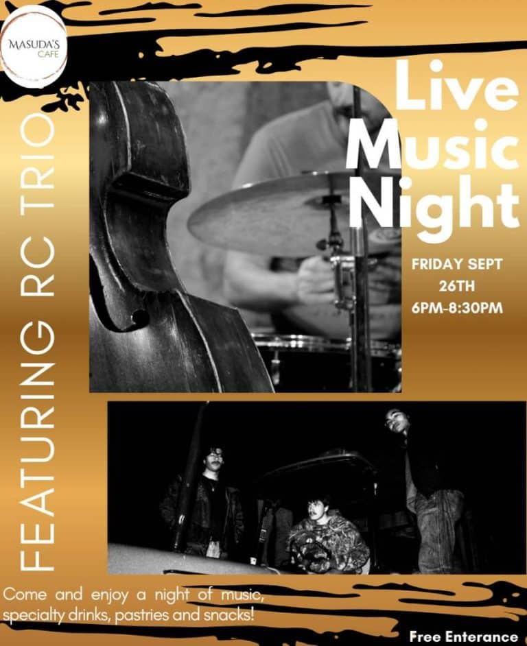 Live Music Night RC Trio Amherst 2025