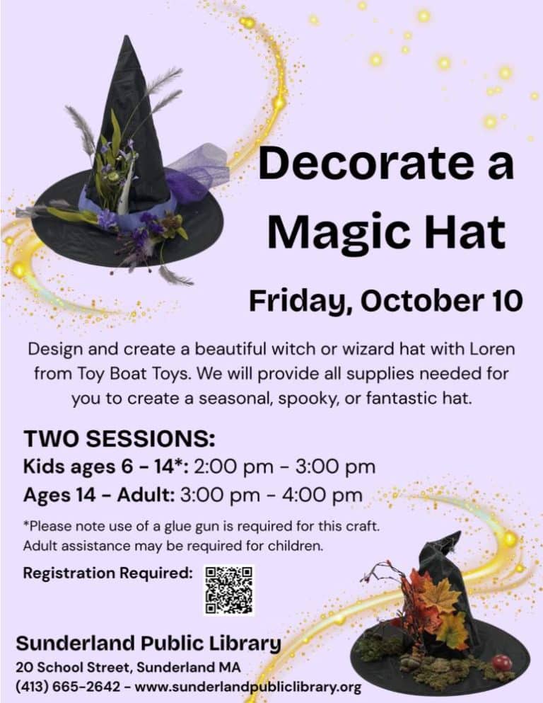 Magic Hat Workshop Sunderland 2025