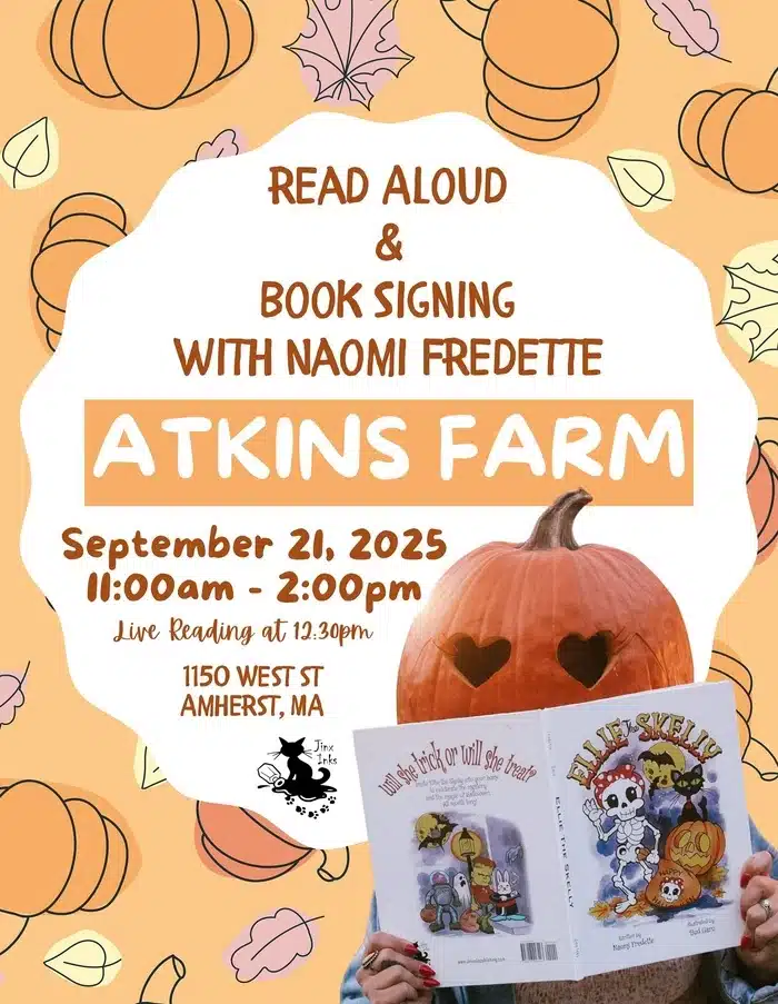 Fredette book signing in Amherst