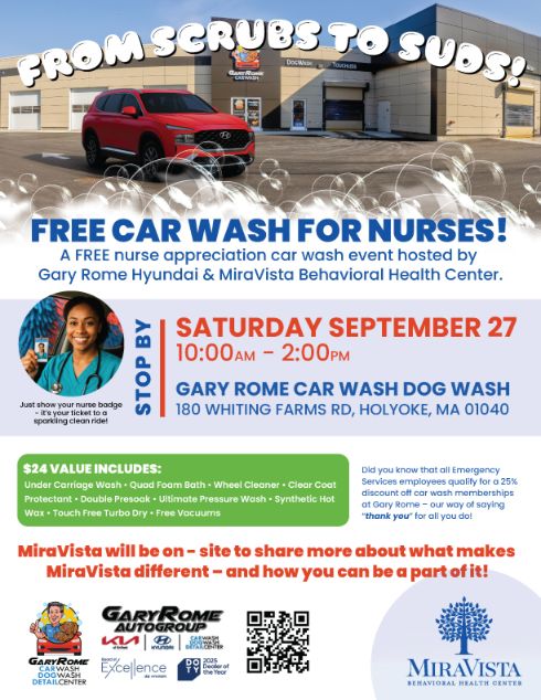 Nurse Appreciation Car Wash Holyoke 2025