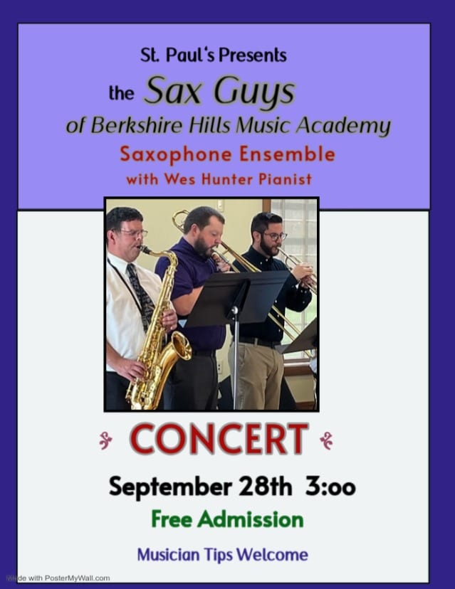 Sax Guys Concert Palmer 2025
