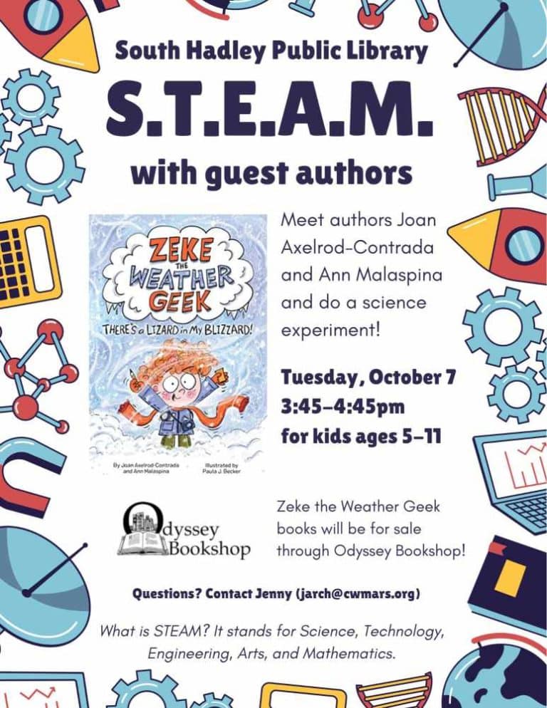 South Hadley STEAM Library Event 2025