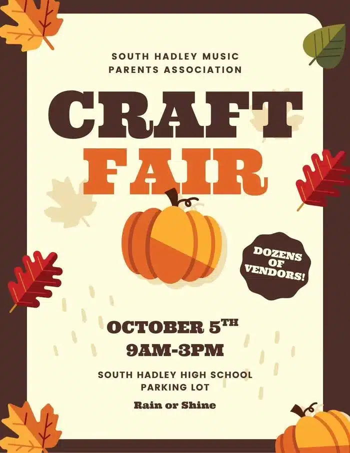 craft fair in South Hadley