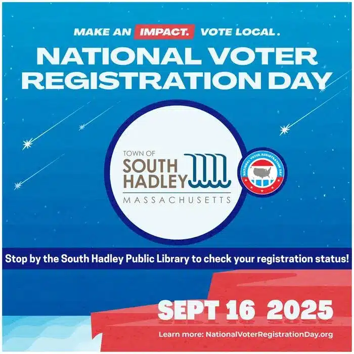 voter registration in South Hadley