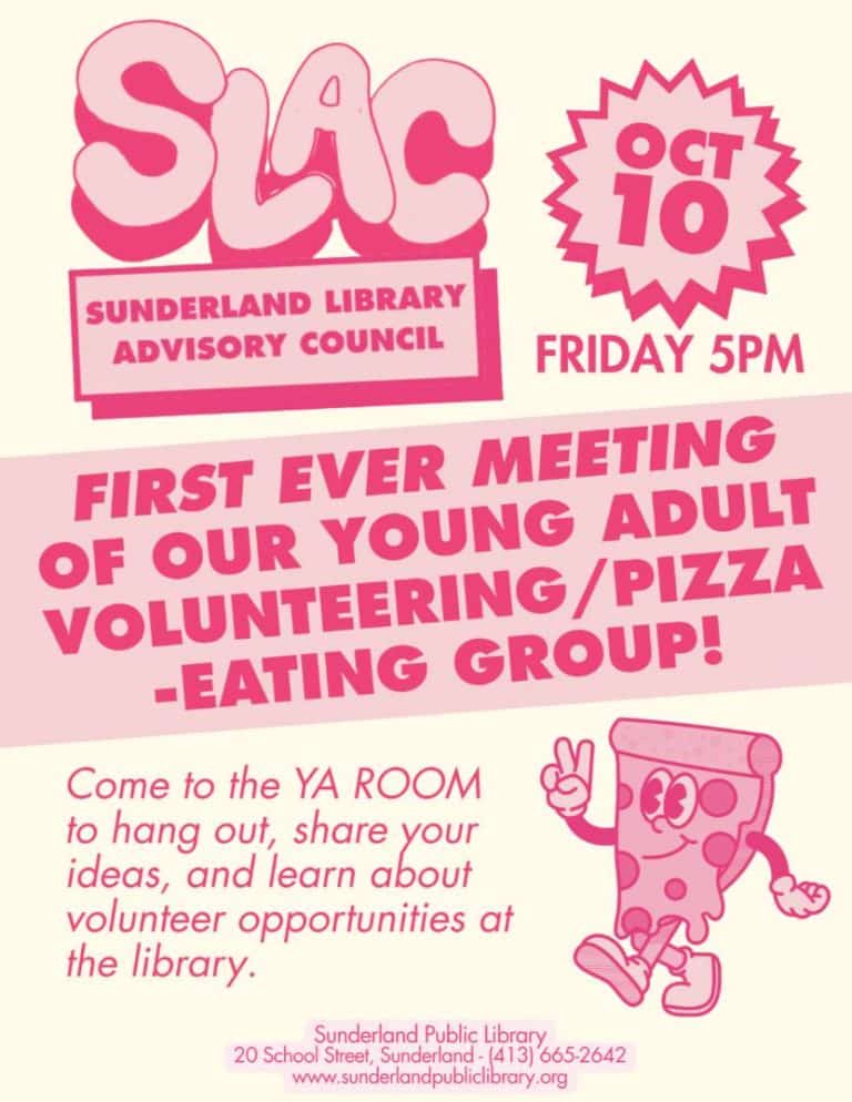 Sunderland Library Advisory Council Young Adult Meeting