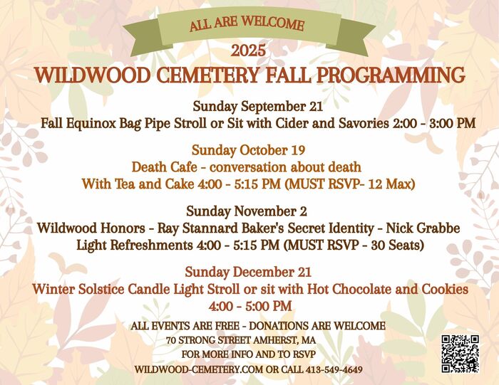 Wildwood Cemetery events in Amherst