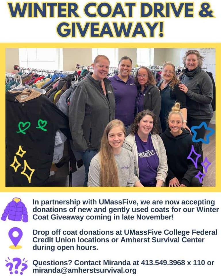 Winter Coat Drive Amherst 2025