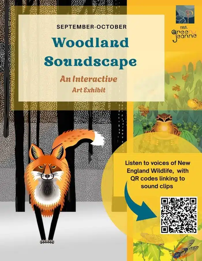 Woodland Soundscape exhibit