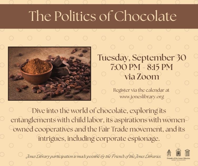 politics of chocolate talk 2025