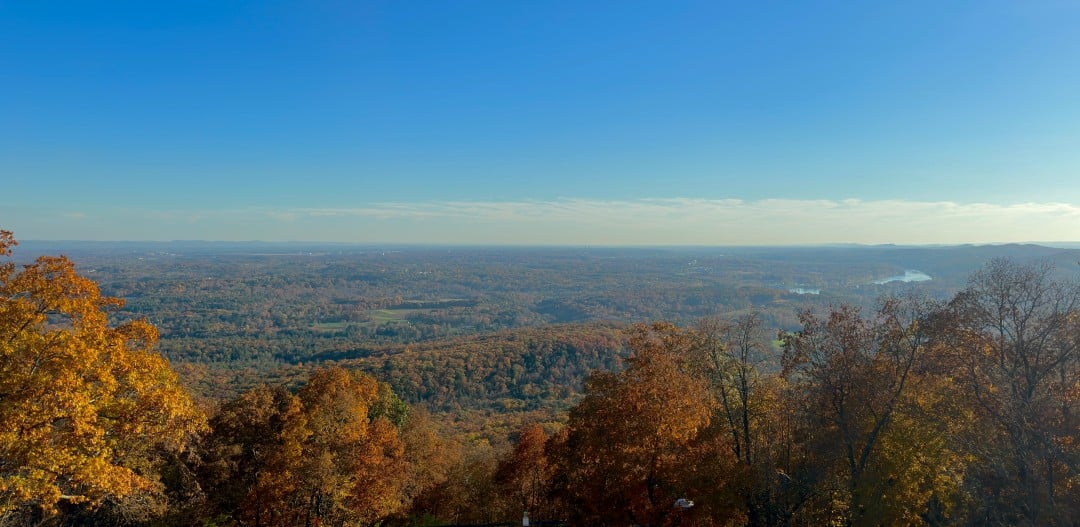 View from the top of Mount Holyoke - Arisa Yu