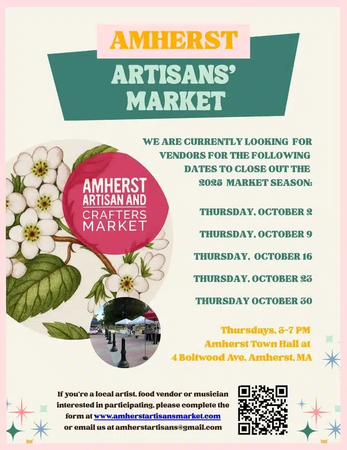 Amherst Artisans' Market vendors