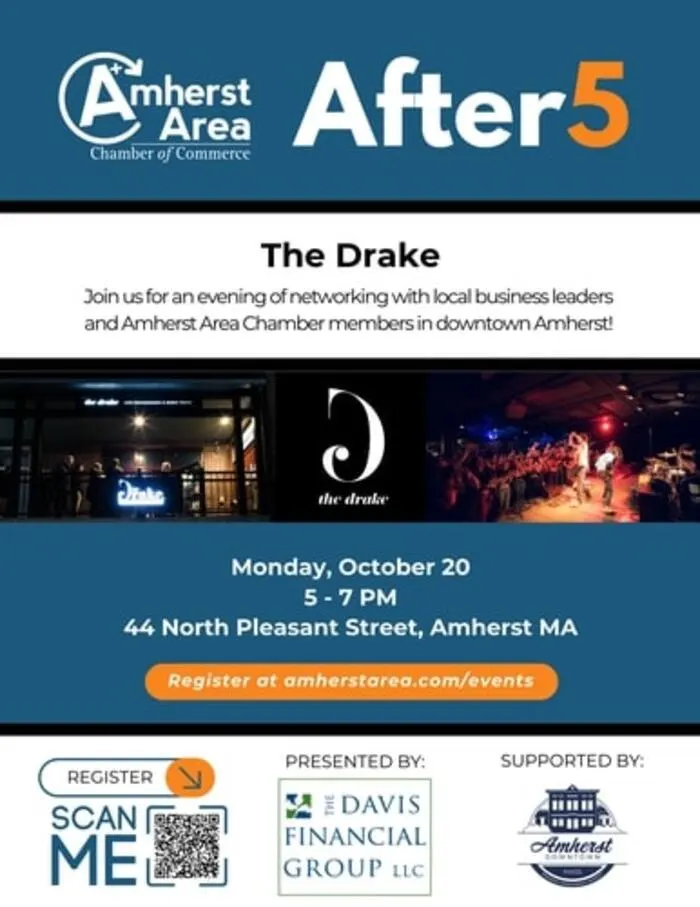 Amherst Chamber networking The Drake
