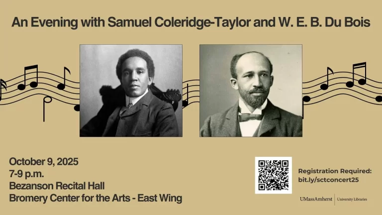 Coleridge-Taylor and Du Bois music and reading event 2025