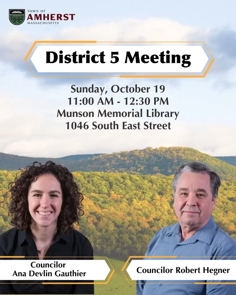 District 5 Meeting Amherst 2025