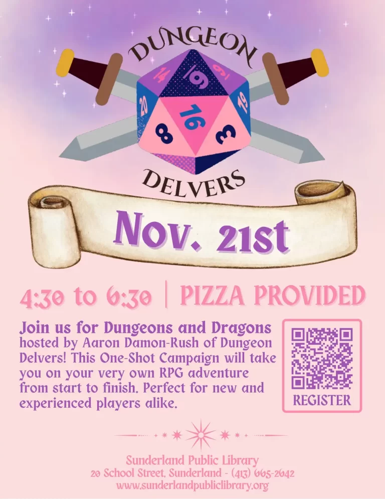 Dungeons & Dragons Sunderland Public Library