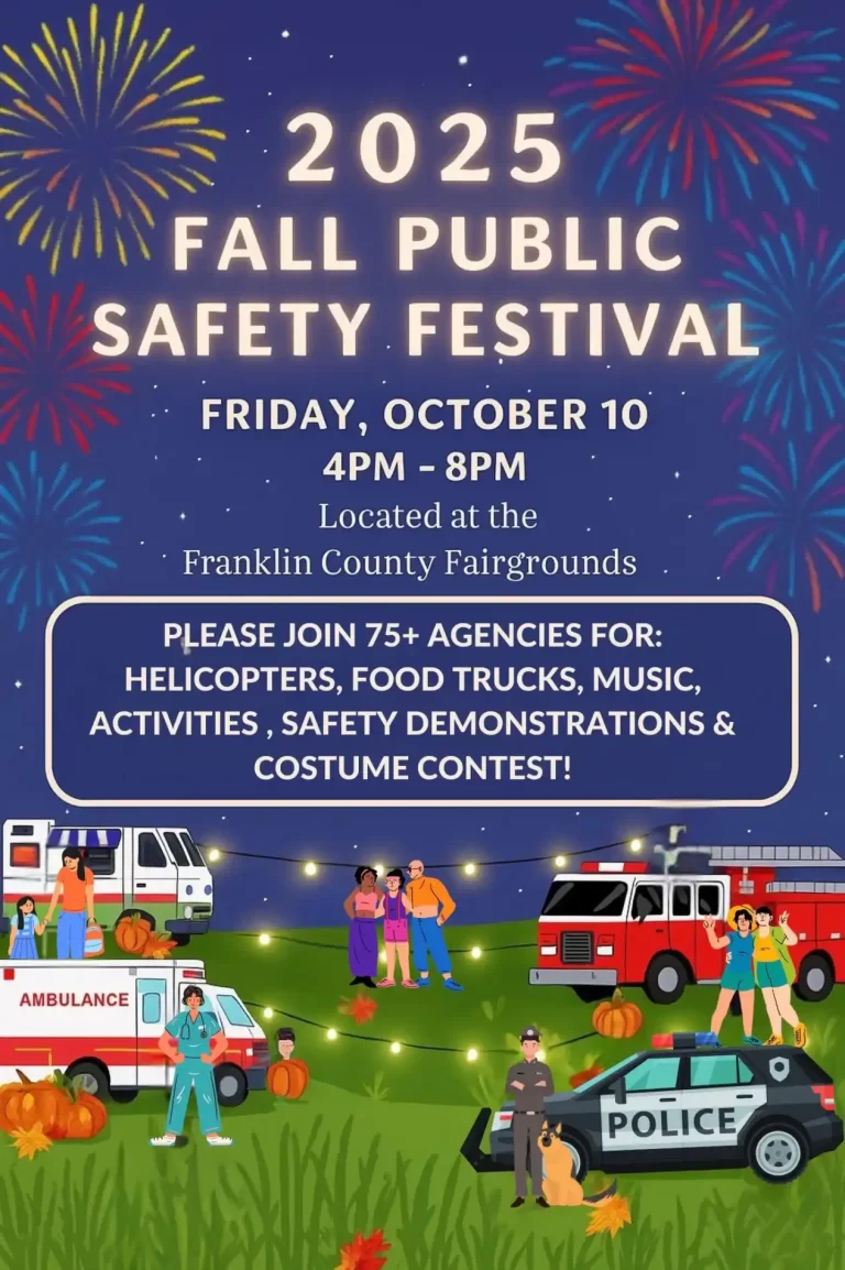 Fall Public Safety Festival 2025 Franklin County