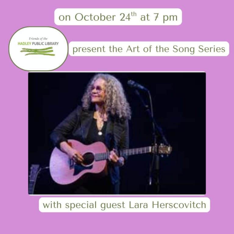 Hadley Library Art of the Song 2025