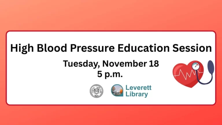 High Blood Pressure Education Leverett Library