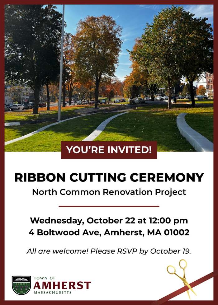 North Common ribbon cutting