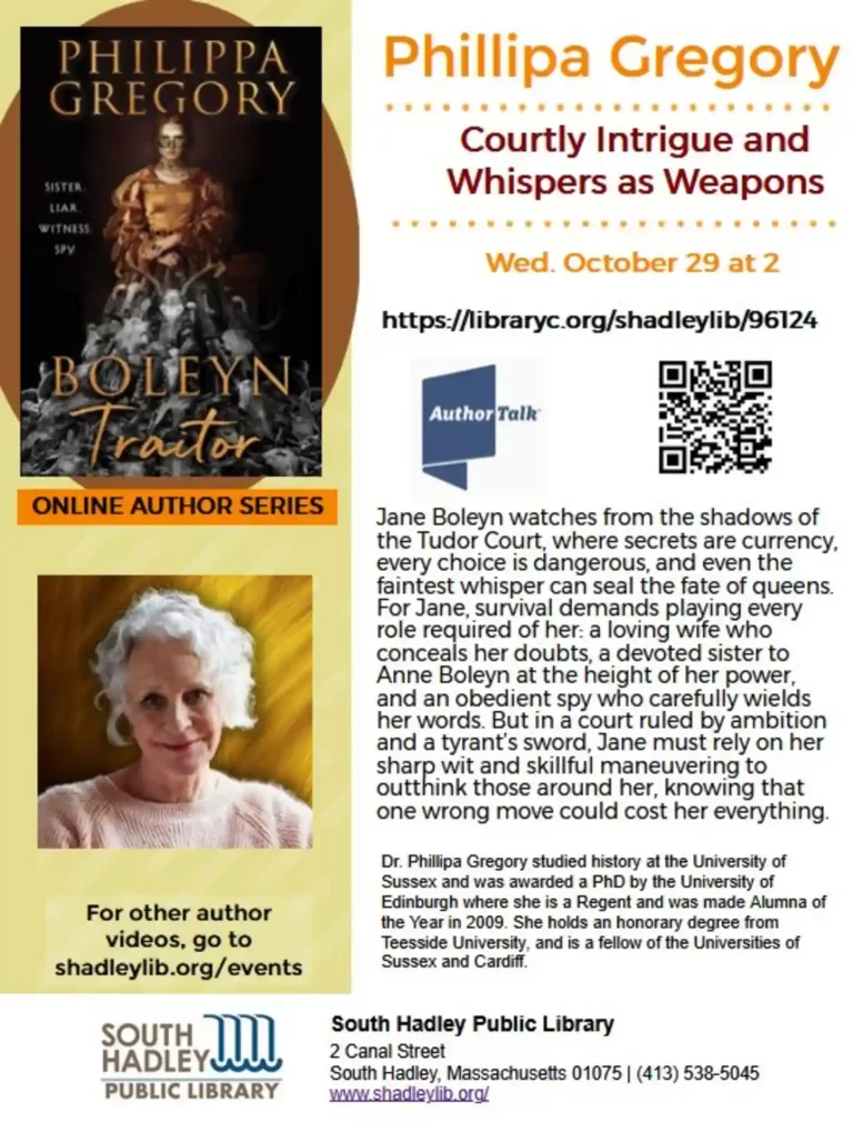 Philippa Gregory Author Talk 2025