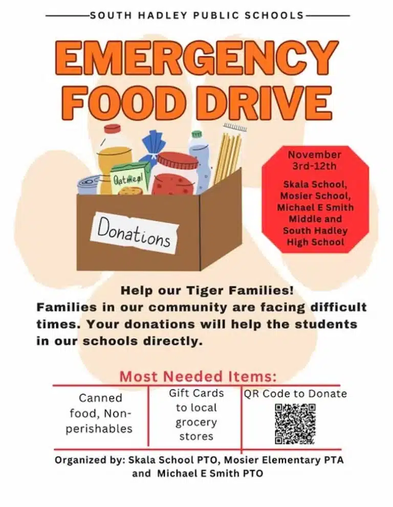 South Hadley Emergency Food Drive