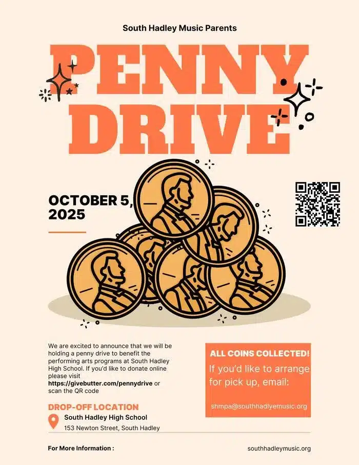penny drive in South Hadley