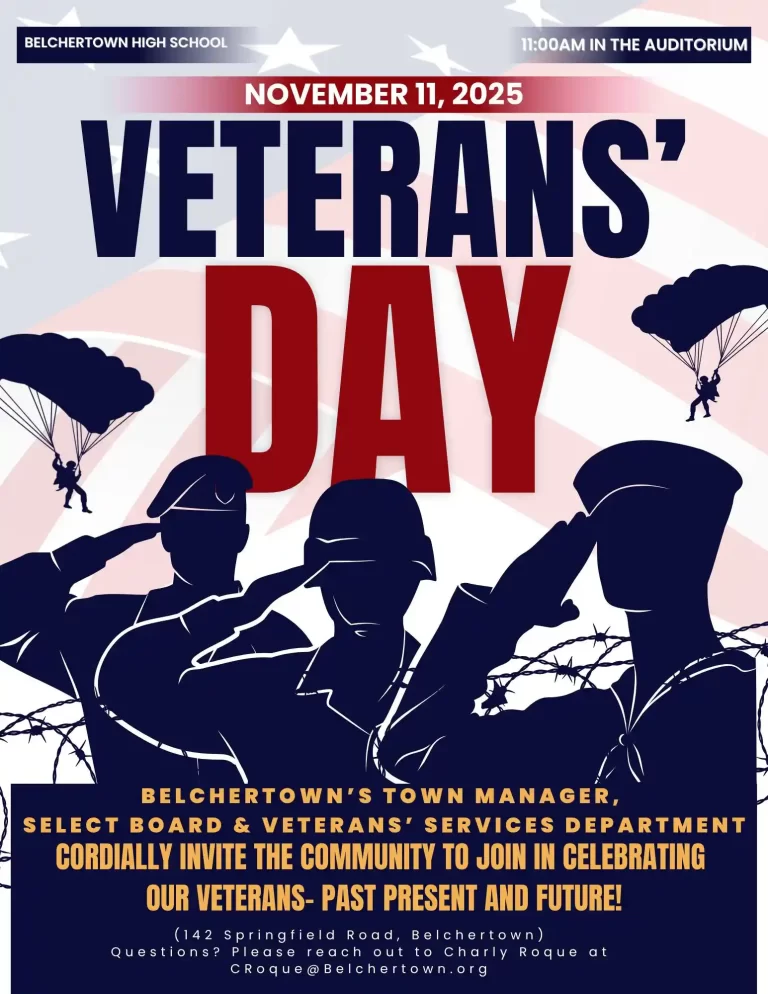 Veterans Day Belchertown 2025
