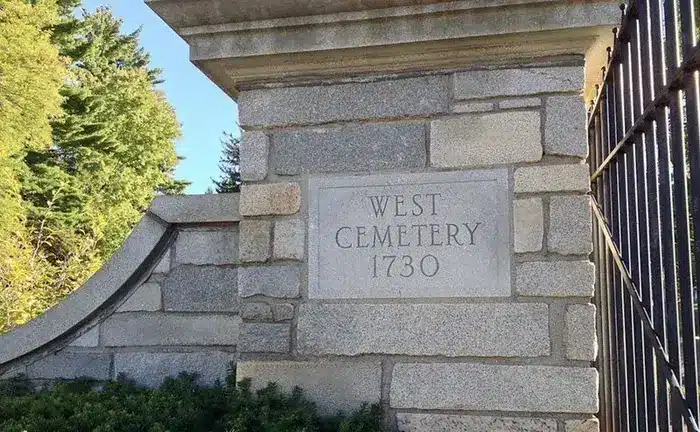 West Cemetery walking tour