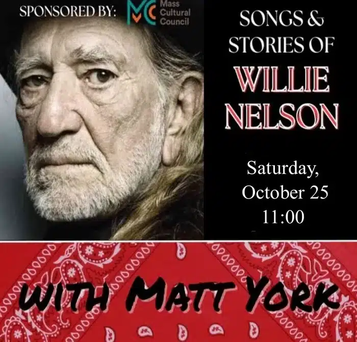 Willie Nelson Songs & Stories Pelham 2025
