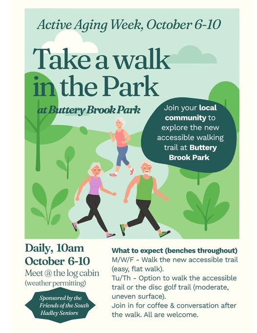 accessible walk Buttery Brook Park 2025